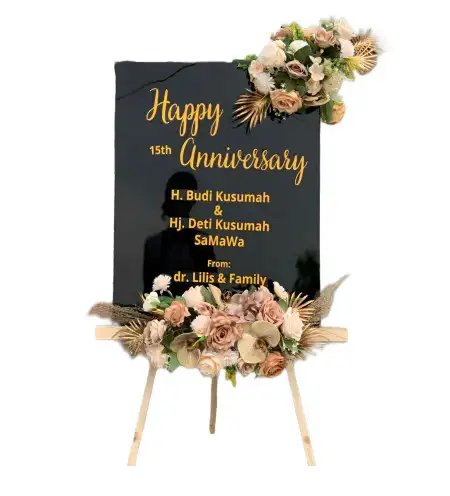 Papan Bunga Akrilik Hermina Ballroom Jakarta Pusat